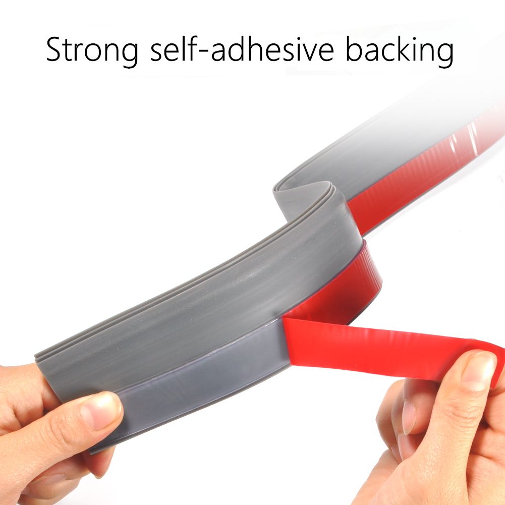100cm Silicone Rubber Door Strip Self Adhesive Backing Door Seal for Window or view 4