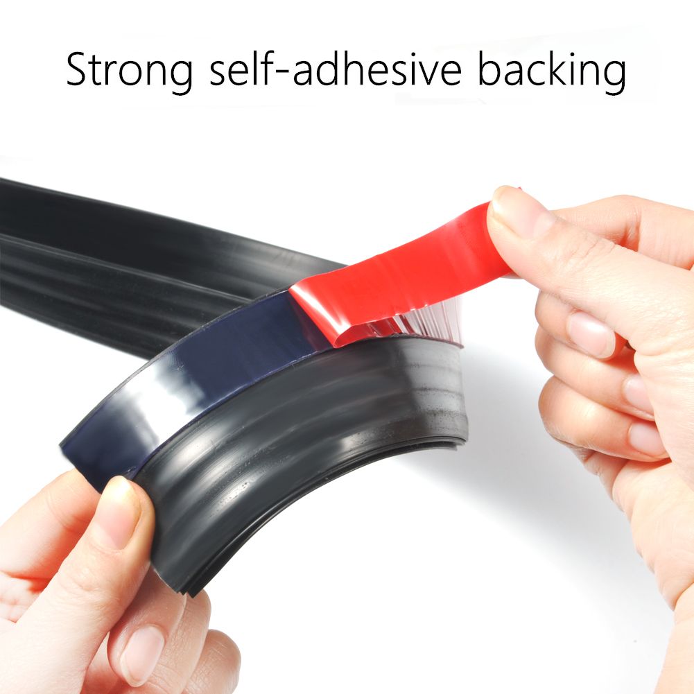 100cm Silicone Rubber Door Strip Self Adhesive Backing Door Seal for Window or view 3
