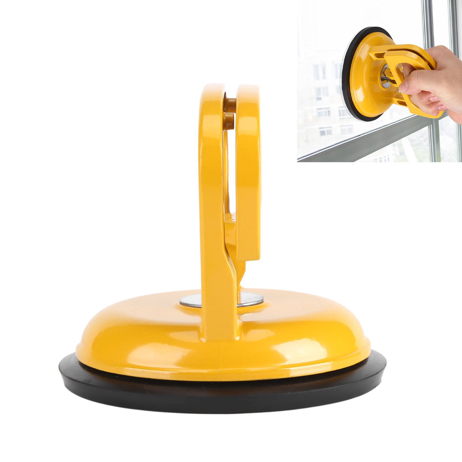Aluminium Alloy Single Plate Suction Cup Glass Lifter Mover Dent Repair Puller Pad view 12