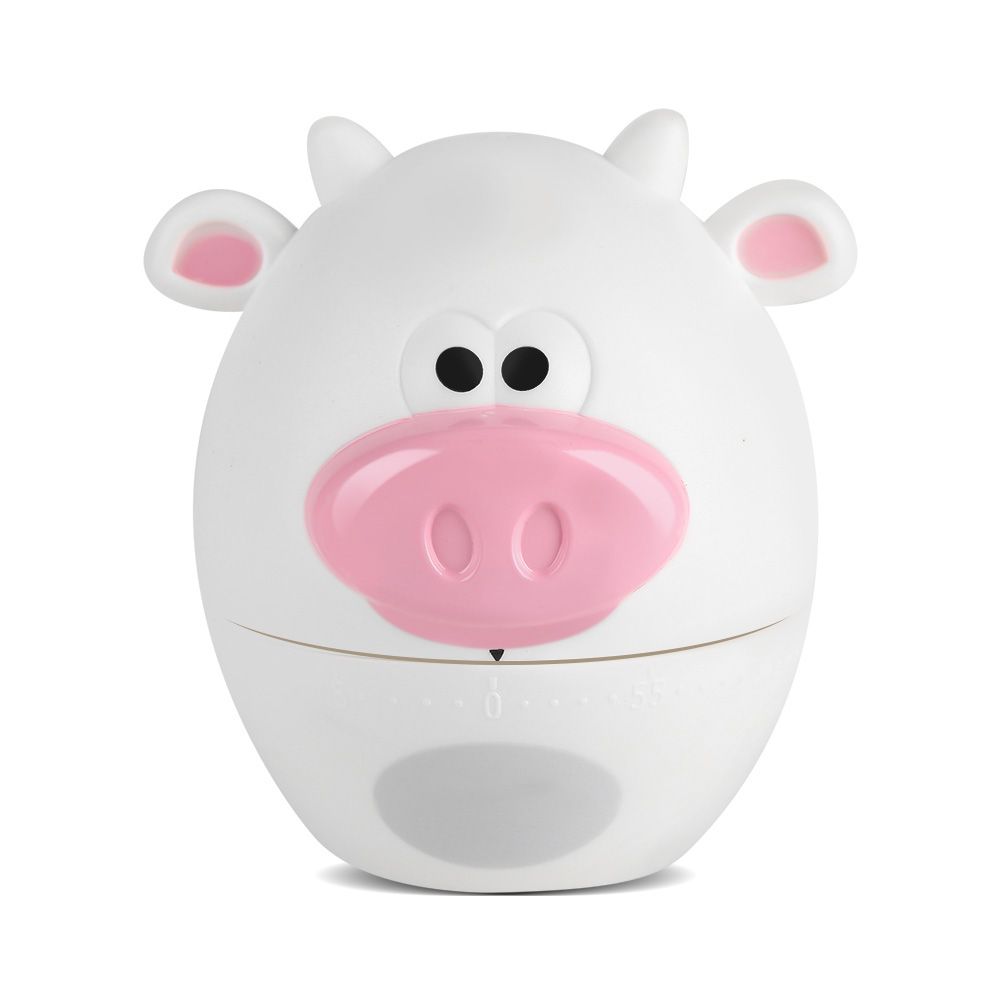 Cute Cartoon Kitchen Timer Mechanical 55 Minutes Cooking Supplies — image 1
