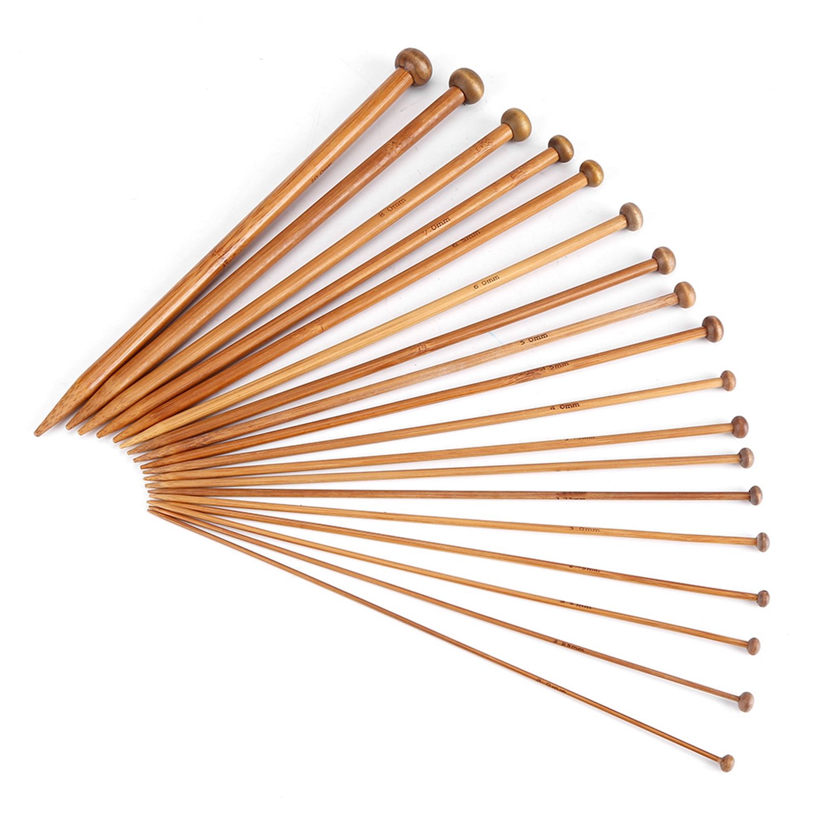 Bamboo Knitting Needles Set