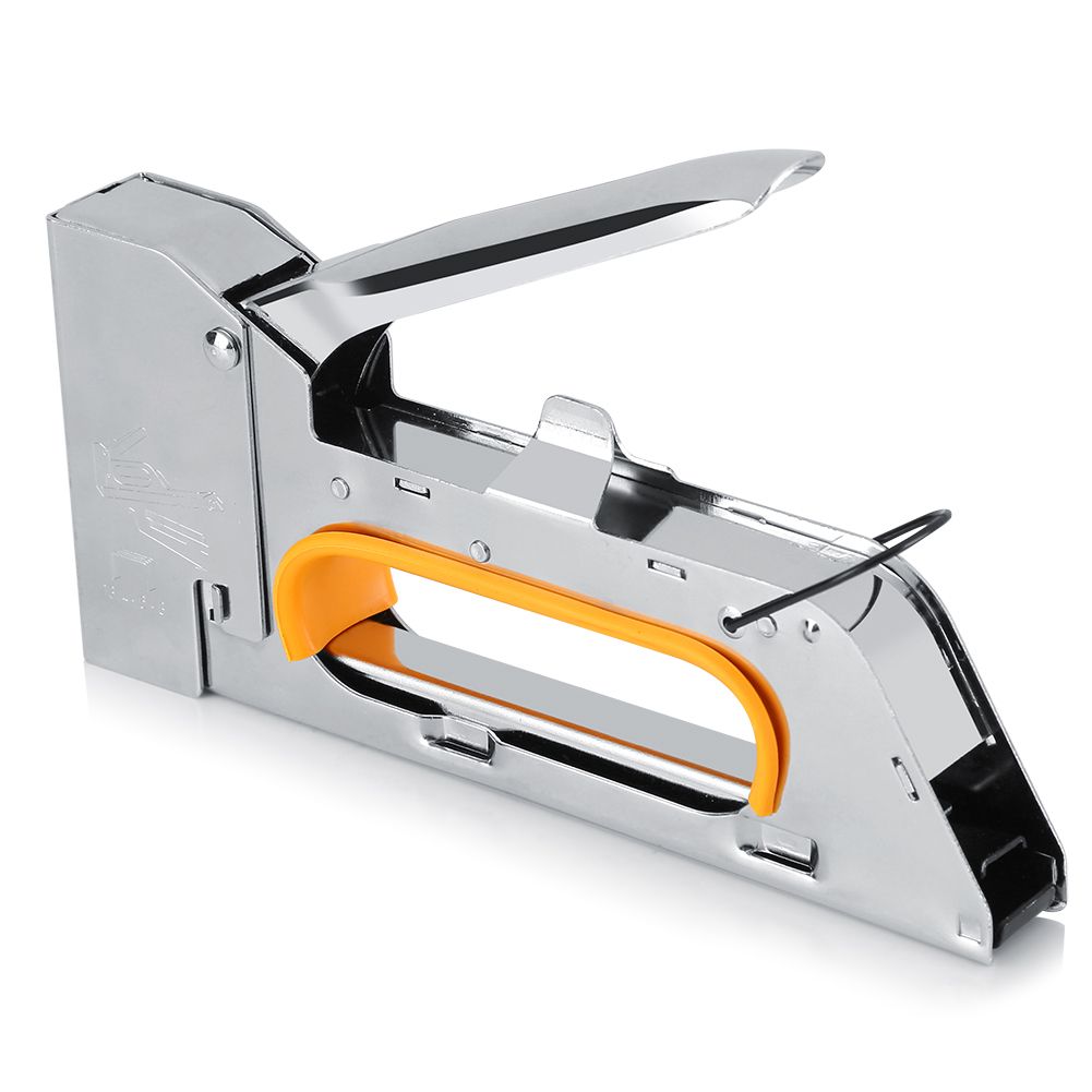 Stainless Steel Construction Manual Staple Gun Furniture Stapler to Hold 1008F view 4