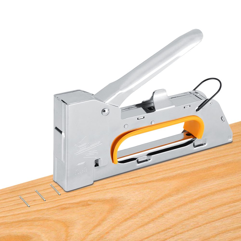 Stainless Steel Construction Manual Staple Gun Furniture Stapler to Hold 1008F view 10