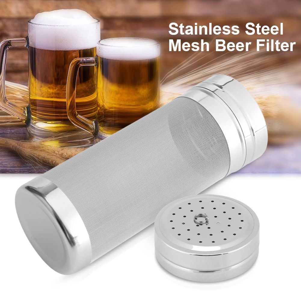 300 Mini Stainless Steel Mesh Beer Filter for Homemade Brew Home Coffee Dry Hopper view 14
