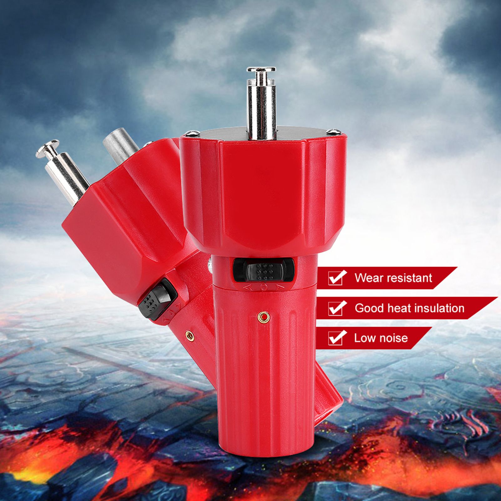 Solid Construction Barbecue Grill Rotator Motor BBQ Roast Bracket Accessory view 11