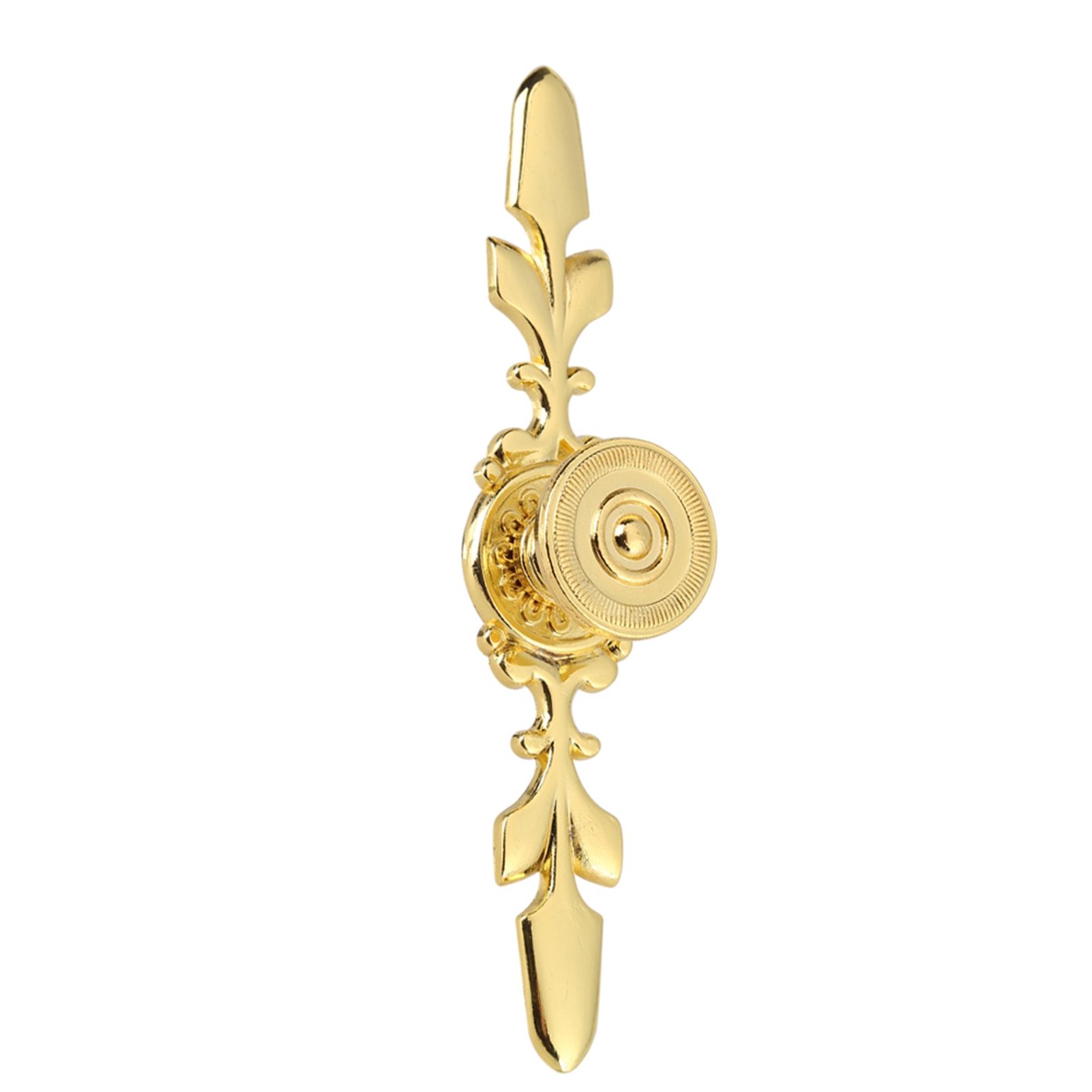 European Furniture Handle Drawer Cabinet Desk Door Knob Pull Home Decor Golden view 14