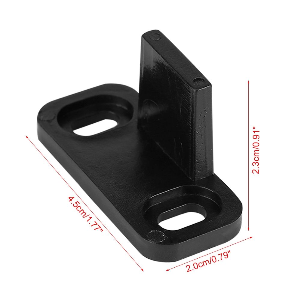 Adjustable Sliding Bottom Floor Guide Clip for Barn Door Hardware with Screws view 9