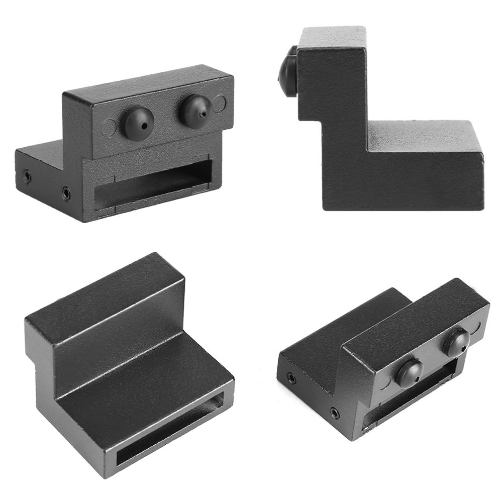 1 Pair Zinc Alloy Door Stopper Replacement Part for Sliding Barn Door Rail Track view 10