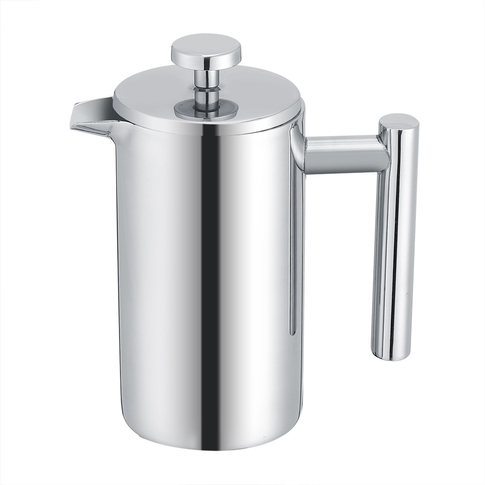 350ML Double Wall Stainless Steel Coffee Maker French Press Tea Pot with Filter view 2