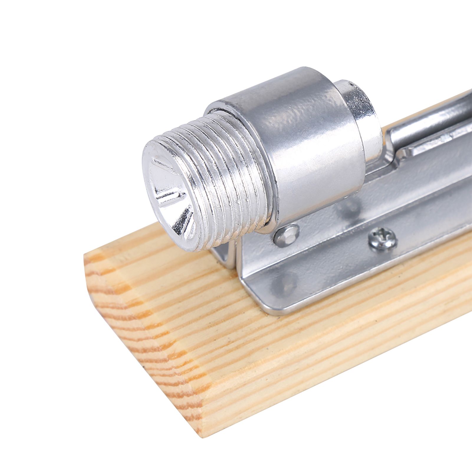 Mechanical Walnut Cracker Nut Opener Kitchen Tools Desktop Wood Base Handle view 6