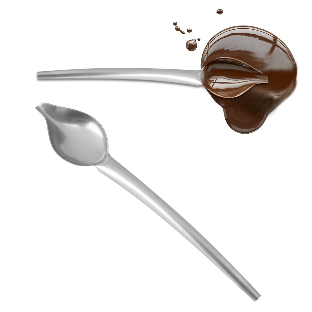 Stainless Steel Sauce Spoon Draw Tool for Dressing Dessert Food Plate Decor view 9