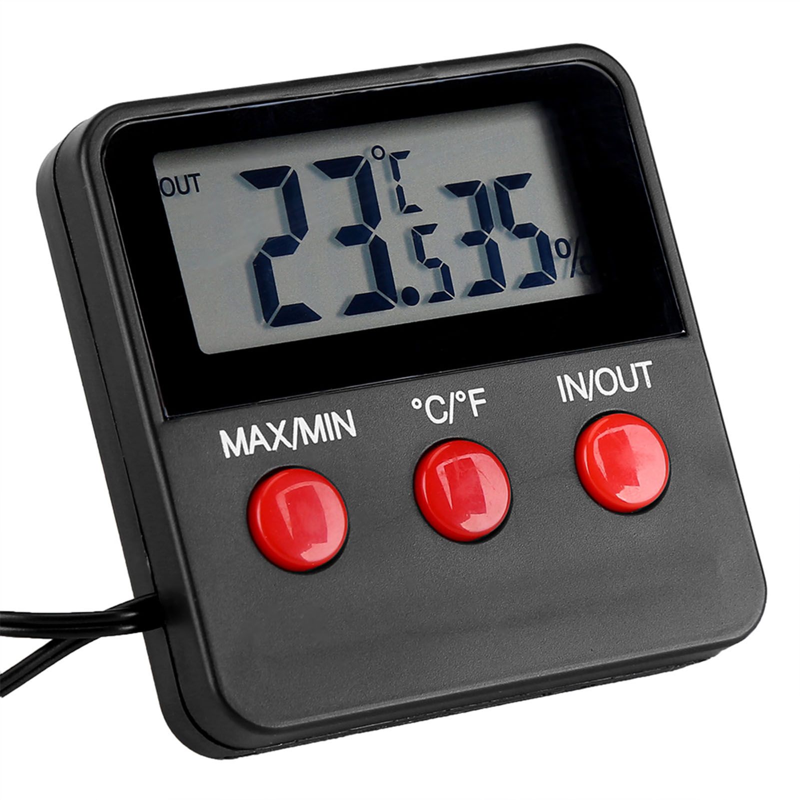 Digital LCD Thermometer Hygrometer Temp Humidity Monitor Meter for Egg view 2