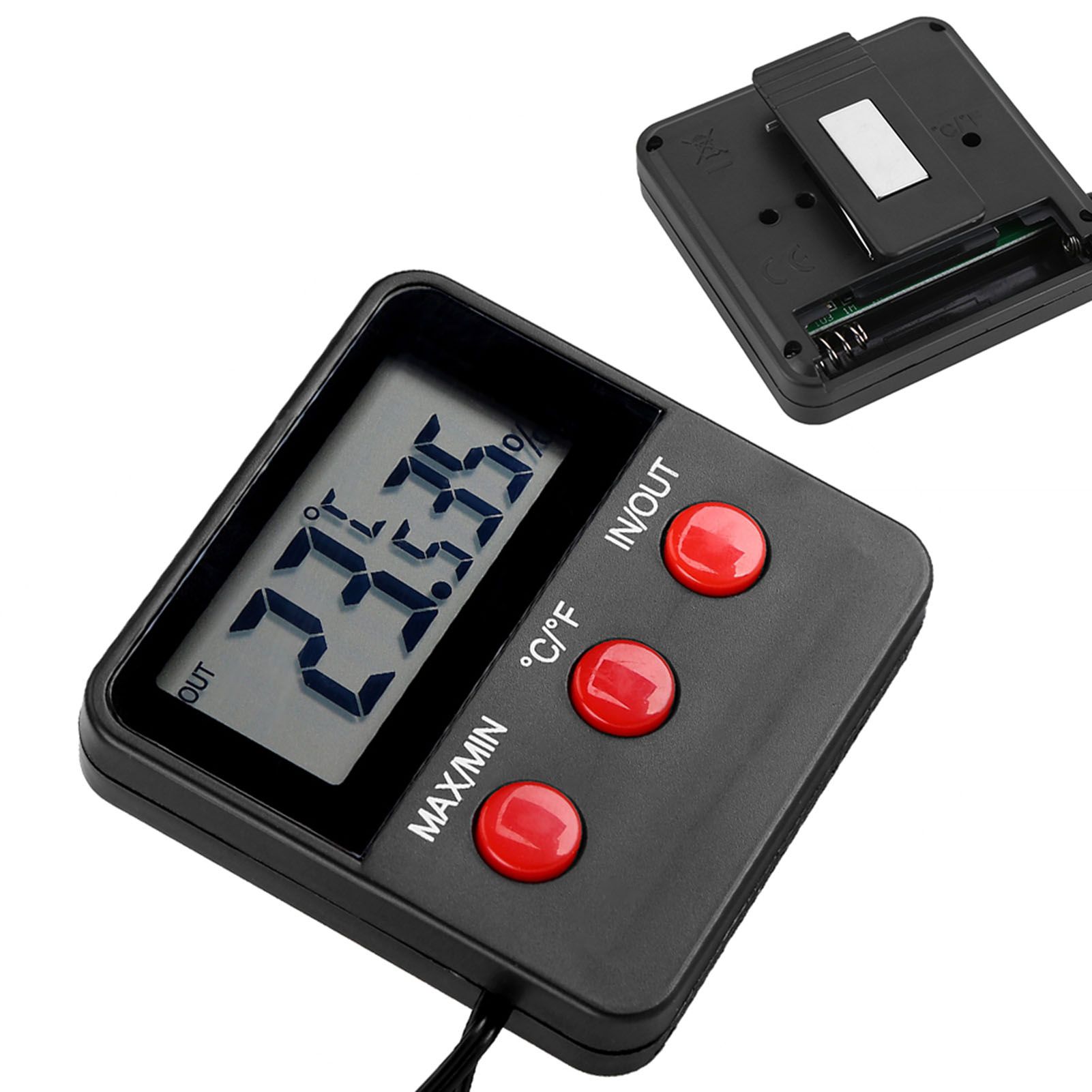 Digital LCD Thermometer Hygrometer Temp Humidity Monitor Meter for Egg view 9