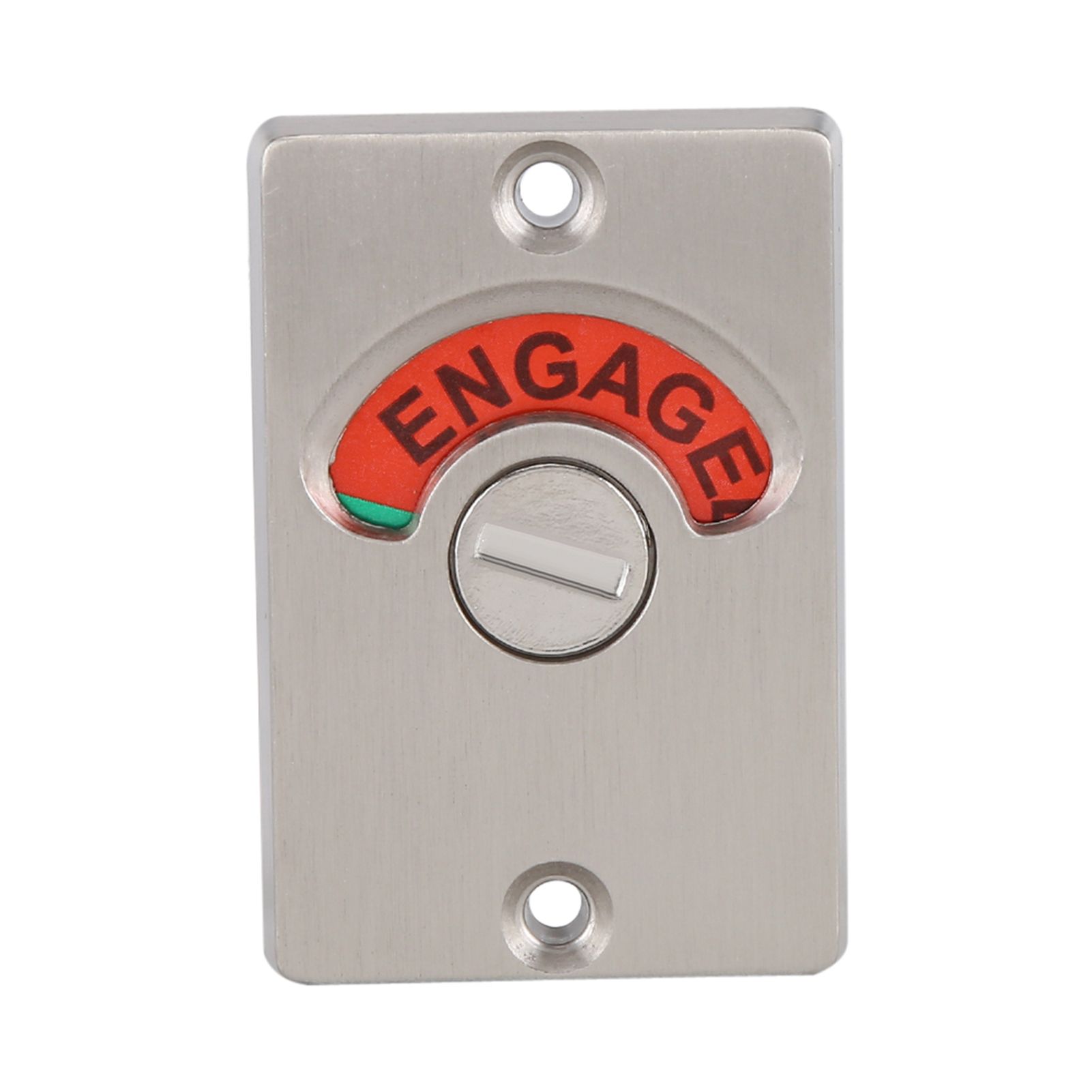 Indicator Privacy Bolt Door Lock Vacant Engaged Screws Bathroom Toilet view 2