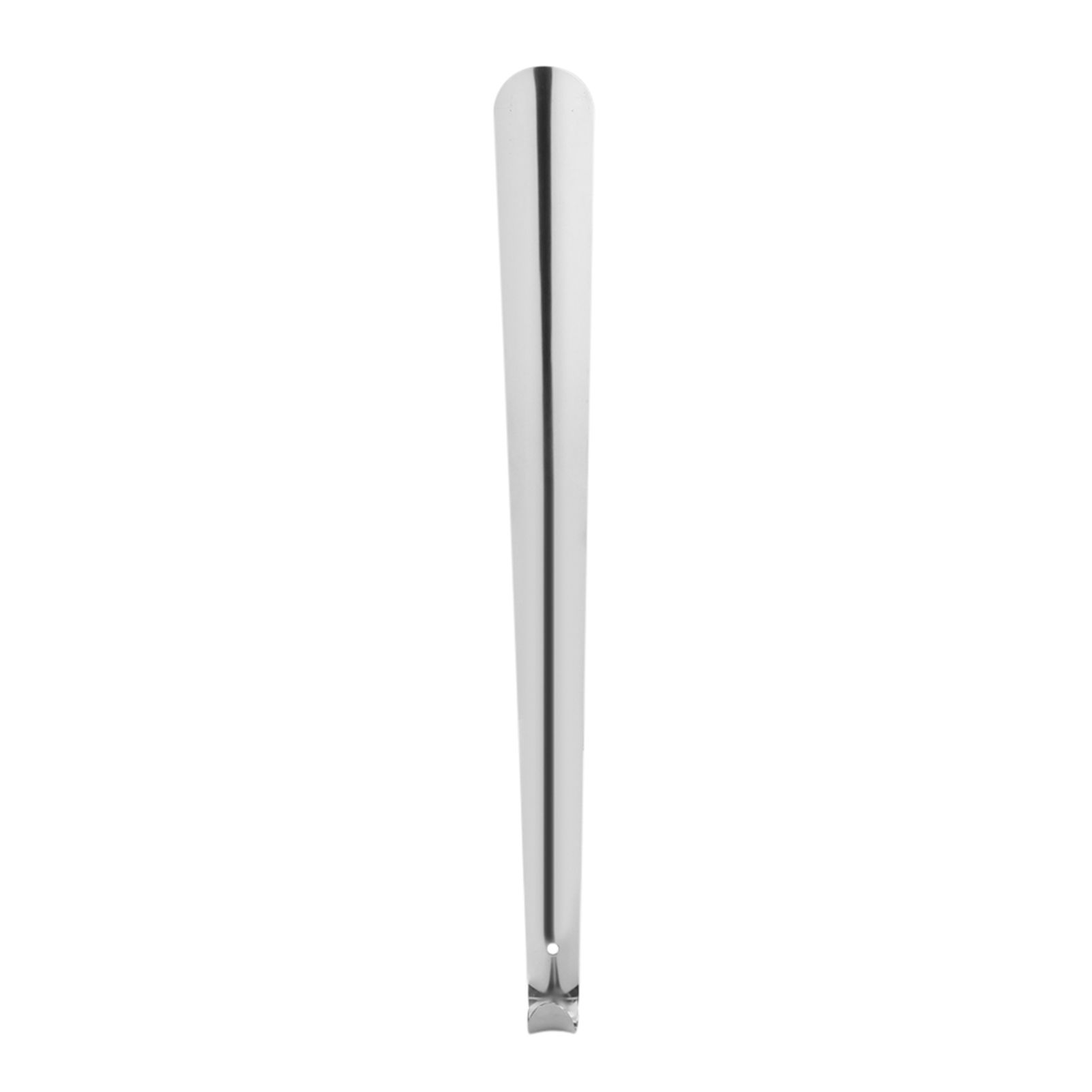 Professional Stainless Steel Shiny Silver Metal Shoe Horn Shoehorn for Seniors view 2