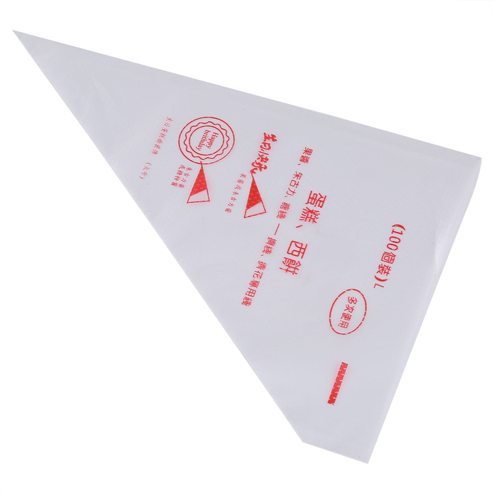 100pcs Food Grade Plastic Icing Piping Bags Pastry Fondant Cake Decorating Bag view 3