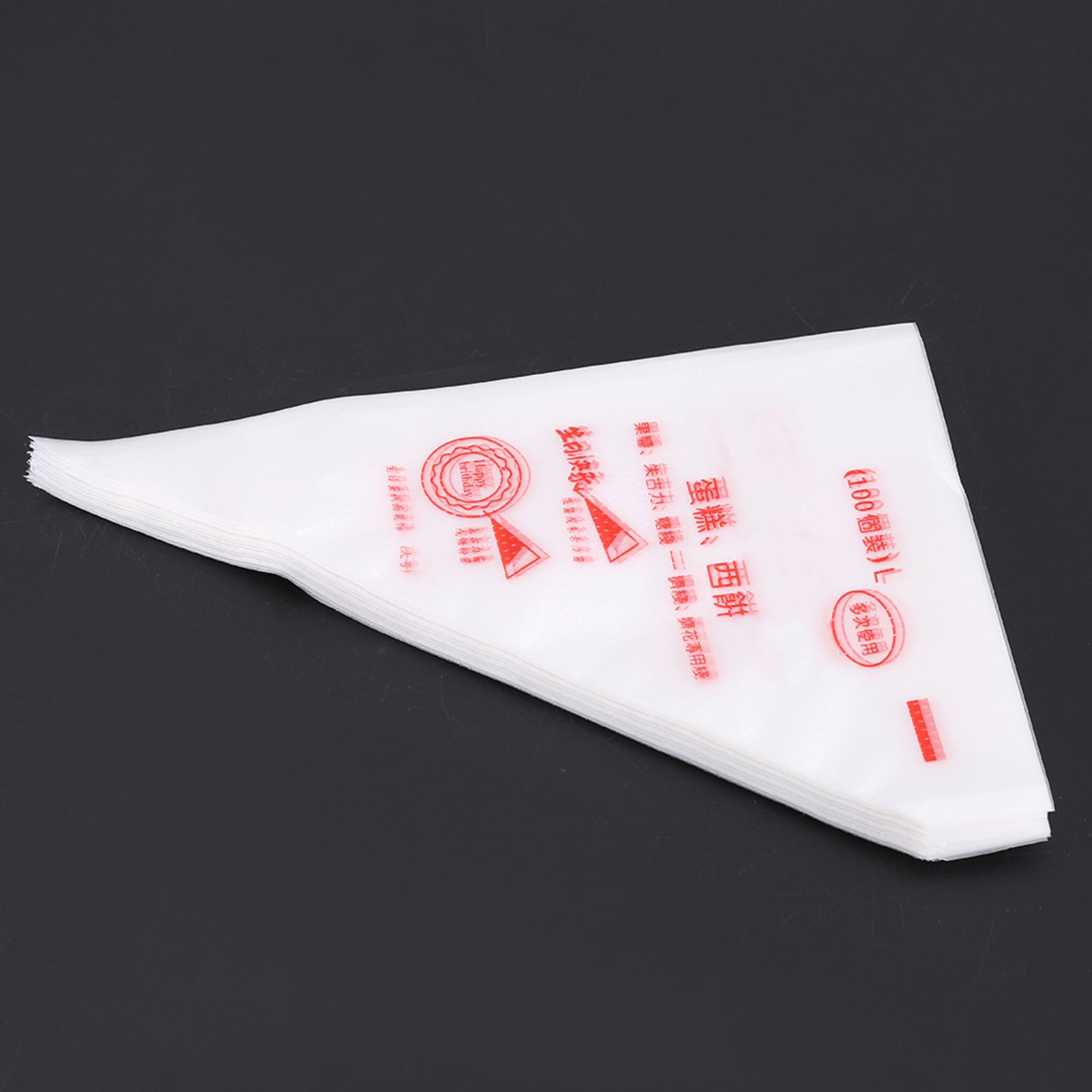 100pcs Food Grade Plastic Icing Piping Bags Pastry Fondant Cake Decorating Bag view 7