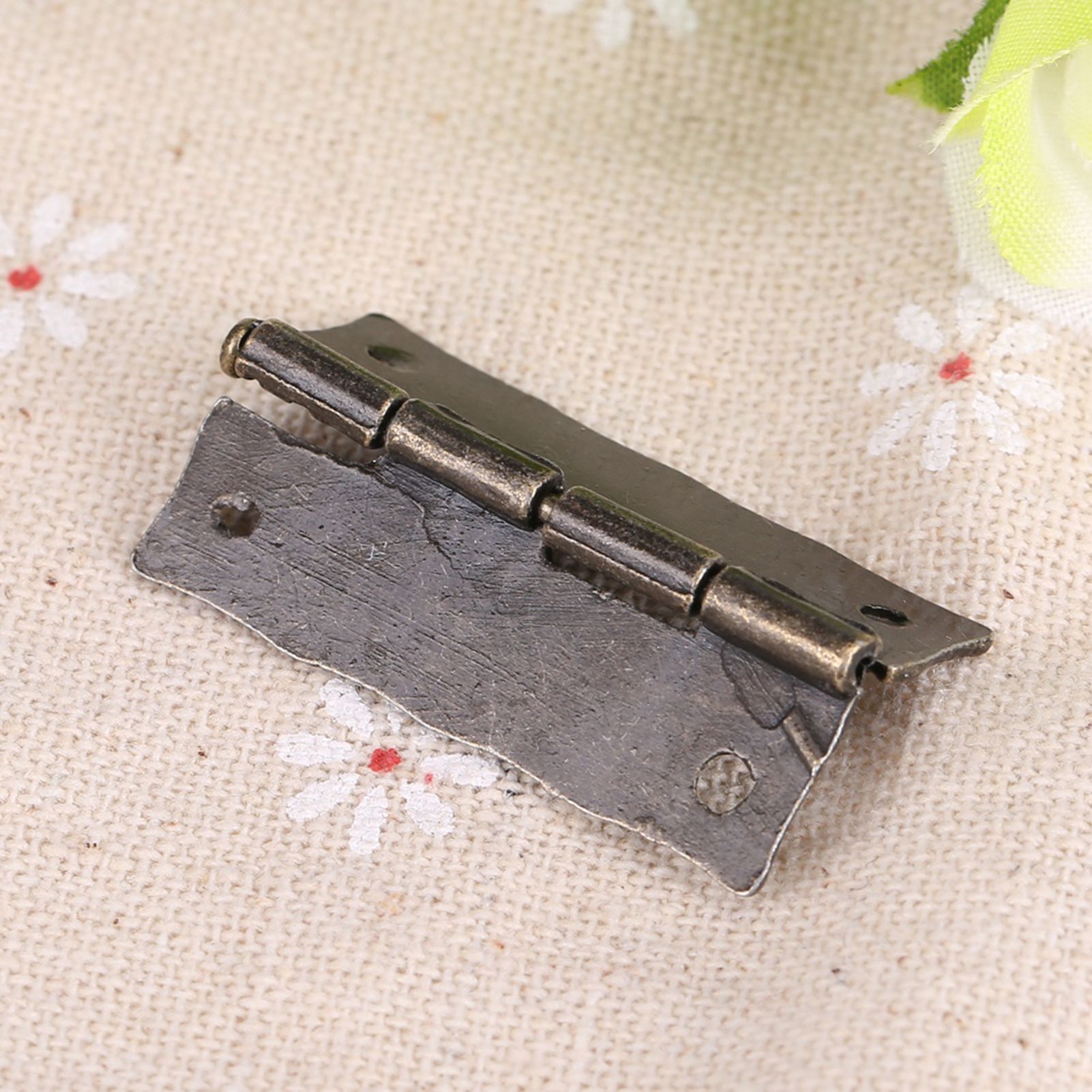 10Pcs 0°-270° Antique Bronze Cabinet Jewelry Box Hinges Door Furniture Wood Case view 12