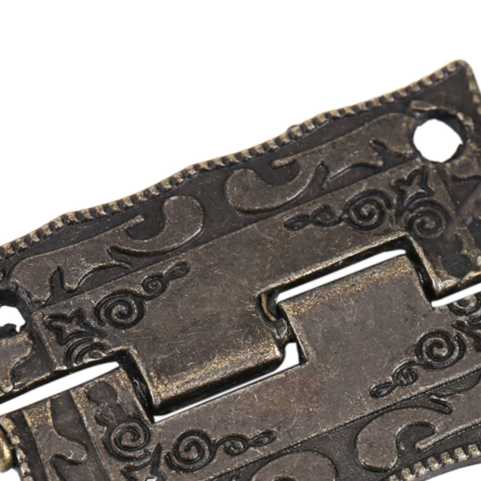 10Pcs 0°-270° Antique Bronze Cabinet Jewelry Box Hinges Door Furniture Wood Case view 14