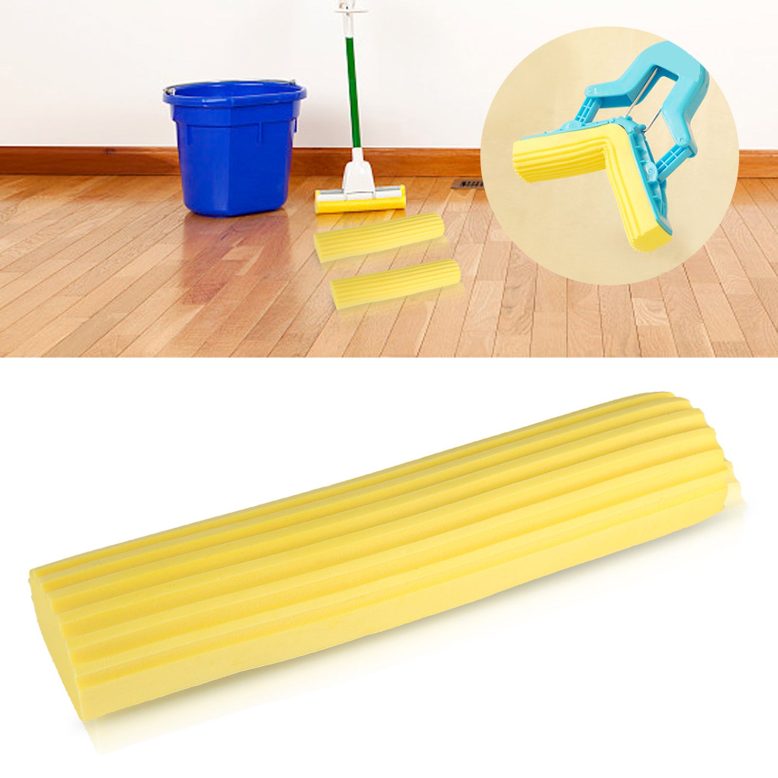 PVA Sponge Mop Head with Super Absorbent Capacity Home Floor Cleaning Wash Tool view 10