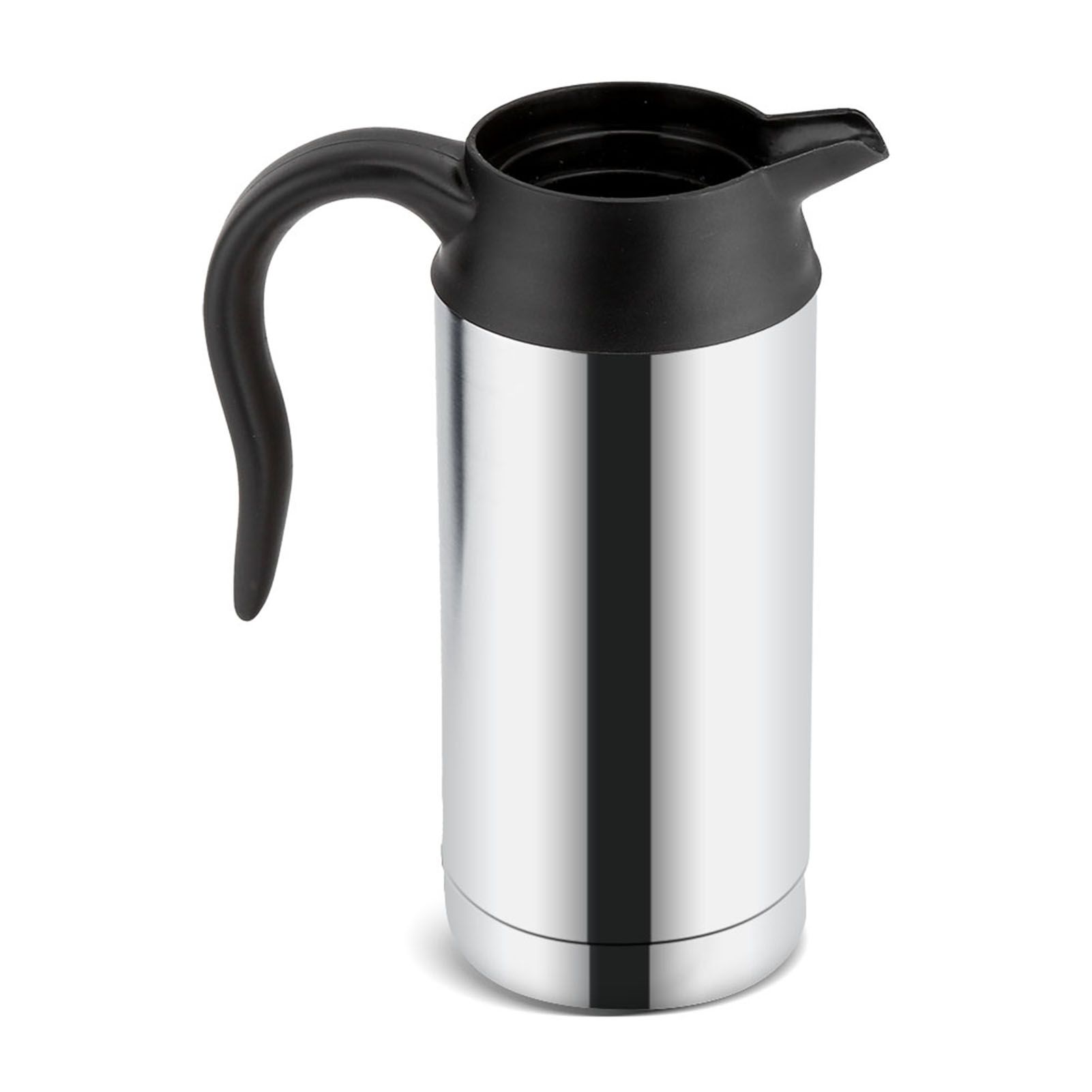 12V 750ml Stainless Steel Electric Car Kettle Heating Cup Coffee Mug Travel view 5