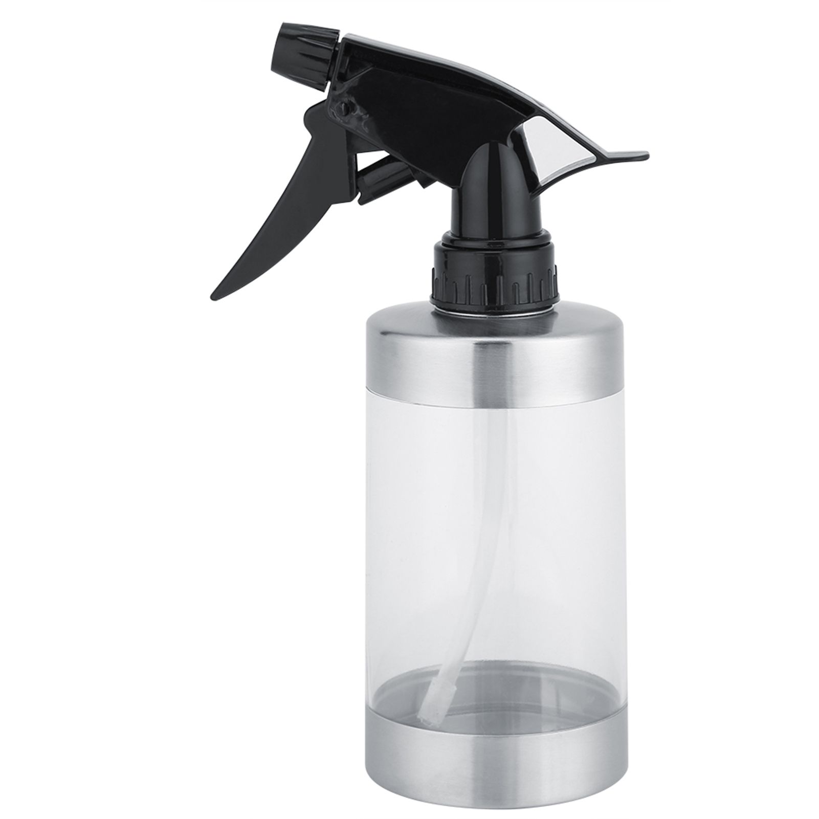 Stainless Steel&Acrylic Transparent Water Spray Bottle Trigger Sprinkle Plant