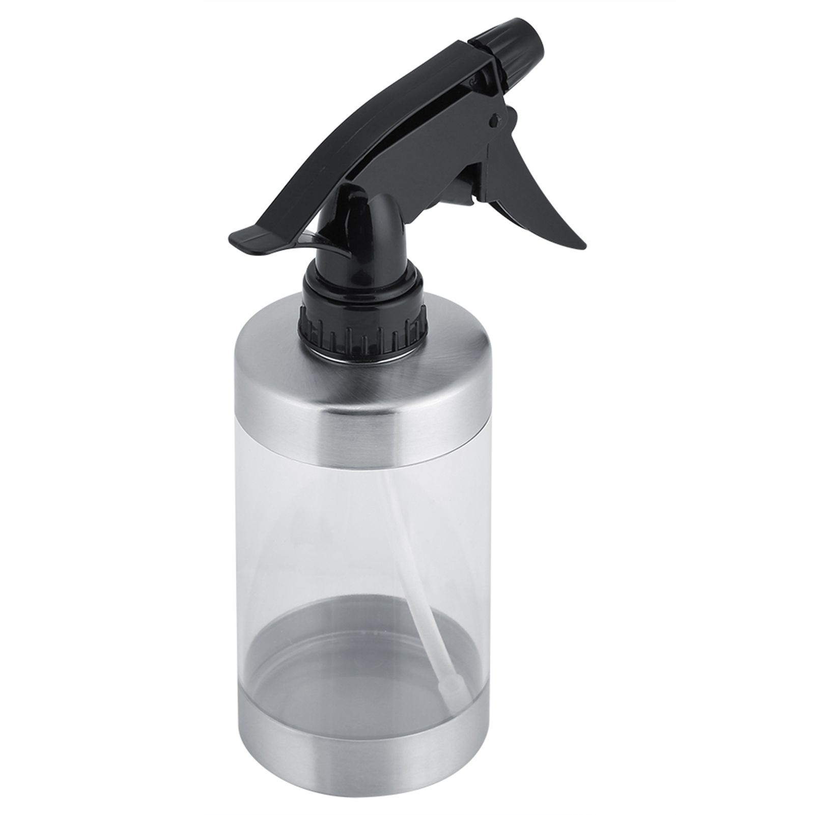 Stainless Steel&Acrylic Transparent Water Spray Bottle Trigger Sprinkle Plant view 5