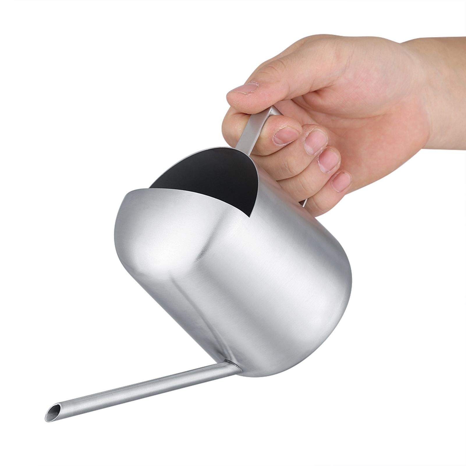 Stainless Steel Watering Can Garden Plant Flower Long Mouth Sprinkling Pot (300mL) view 9