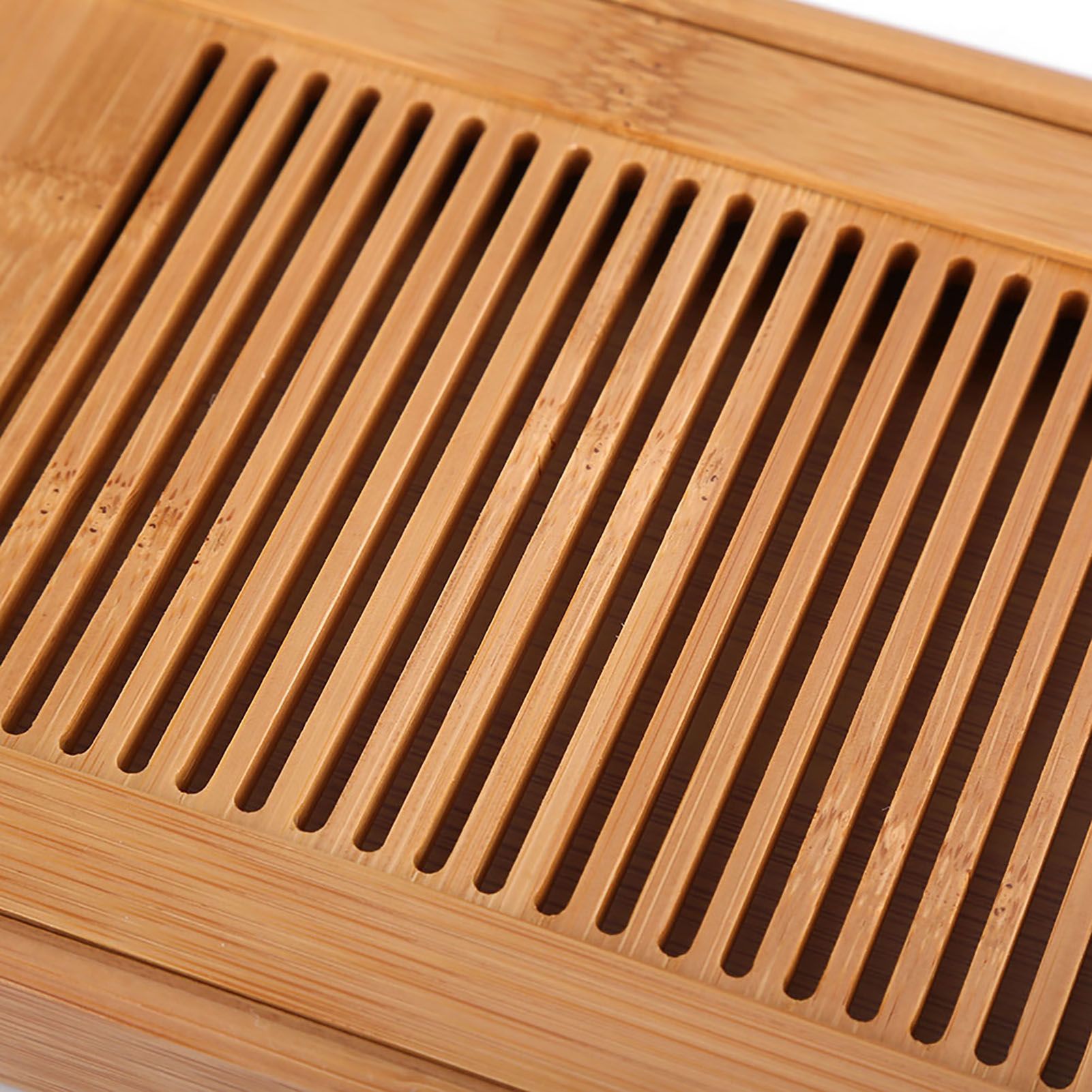 Bamboo Tea Tray Chinese Gongfu Tea Mini Serving Table for Teahouse Home Office view 9