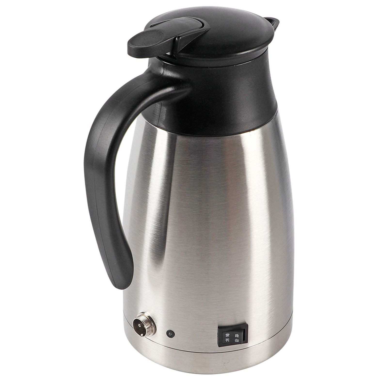 12V 1000ml Stainless Steel Car Automobile Electric Heating Kettle Portable view 8