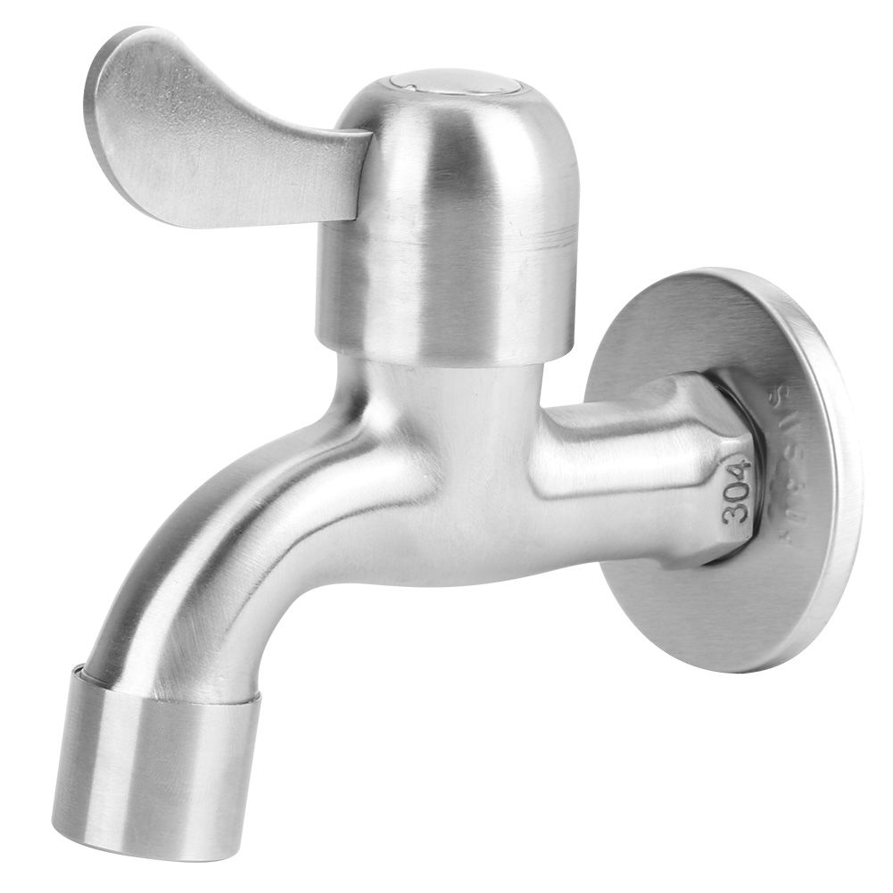 304 Stainless Steel Single Lever Faucet Tap for Laundry Washing Machine Home view 6