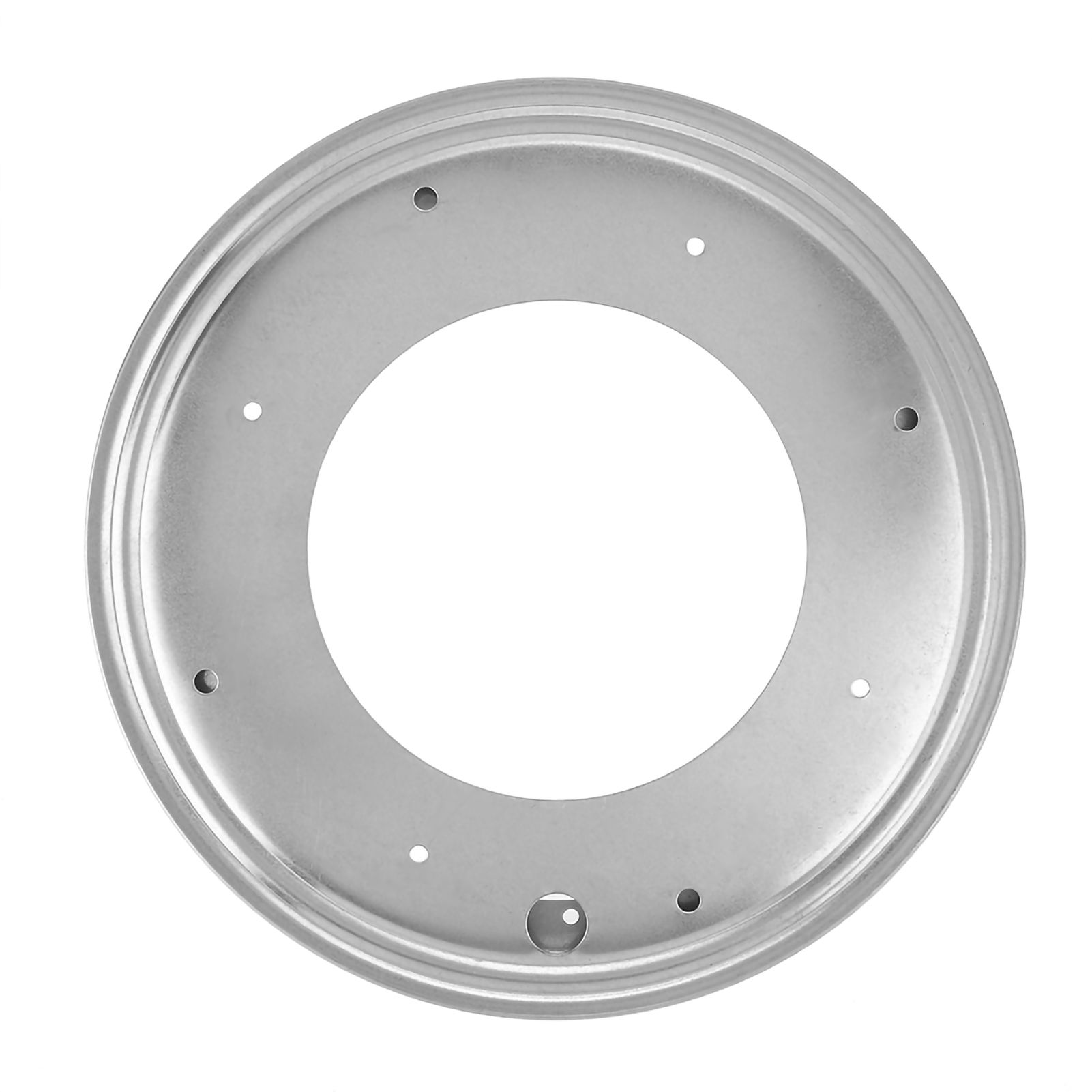 12inch Round Shape Galvanized Turntable Rotating Swivel Plate Kitchen Display view 13