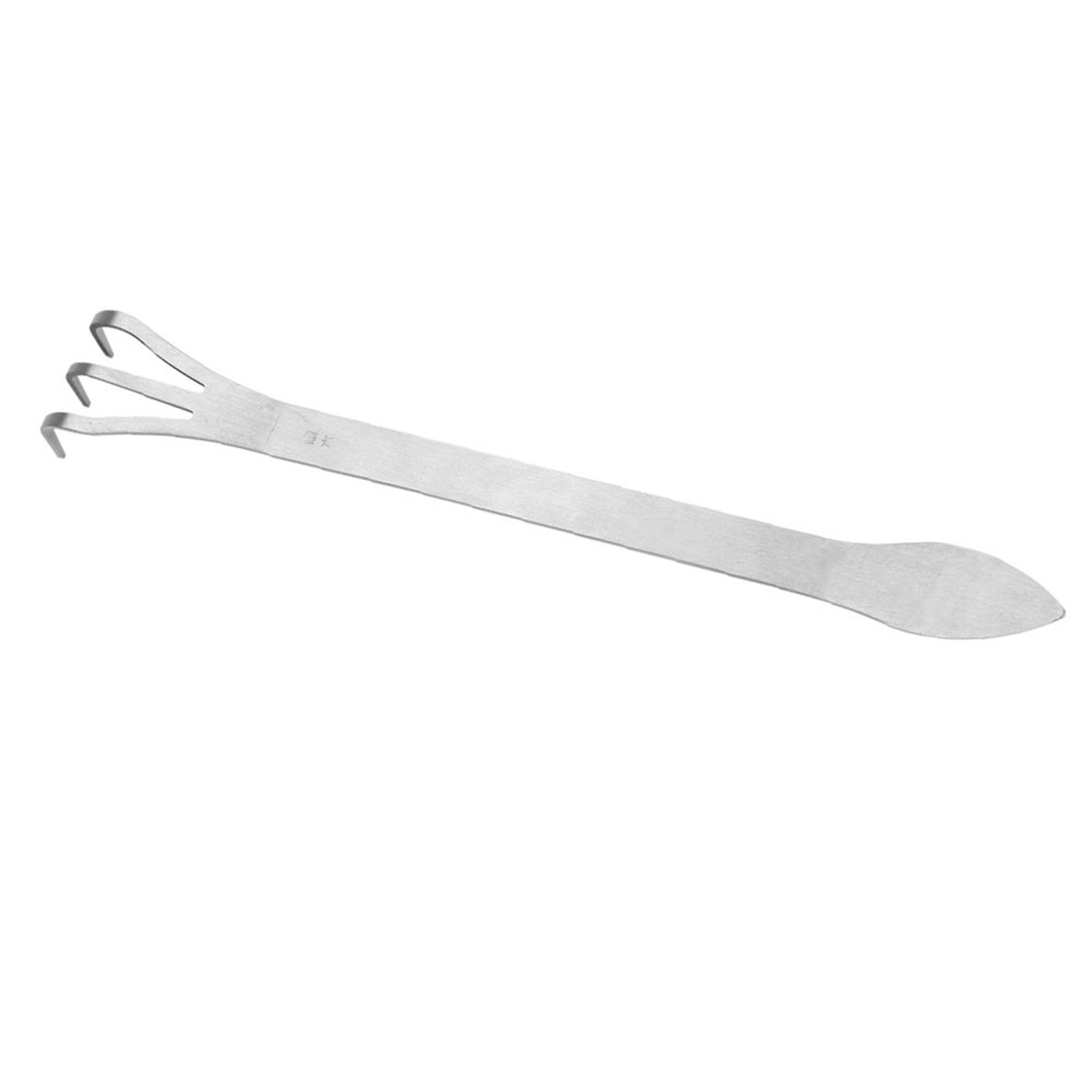 Stainless Steel Root Rake 3-Prong Loosen Soil Bonsai Tree Tools with Ergonomic view 8