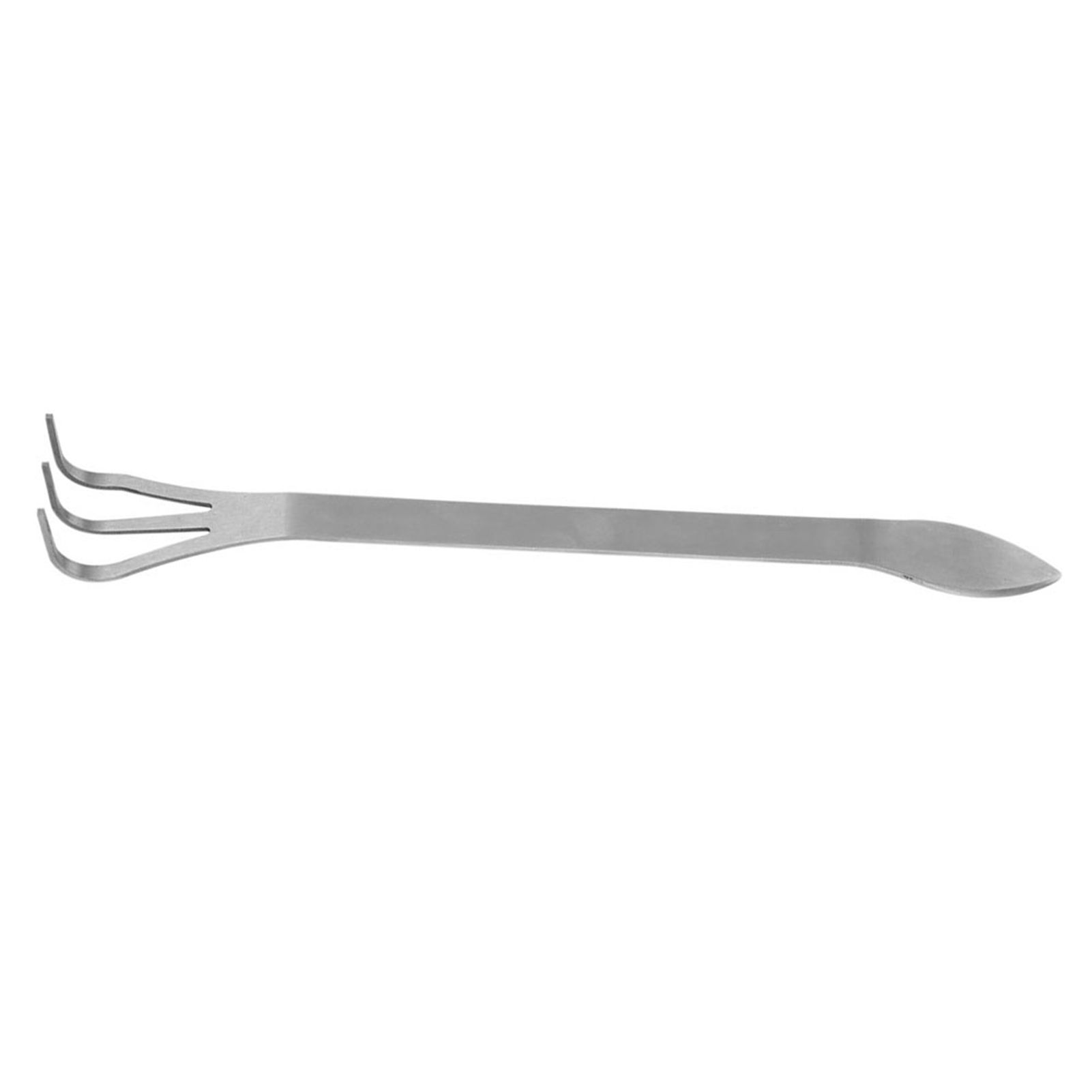 Stainless Steel Root Rake 3-Prong Loosen Soil Bonsai Tree Tools with Ergonomic view 11