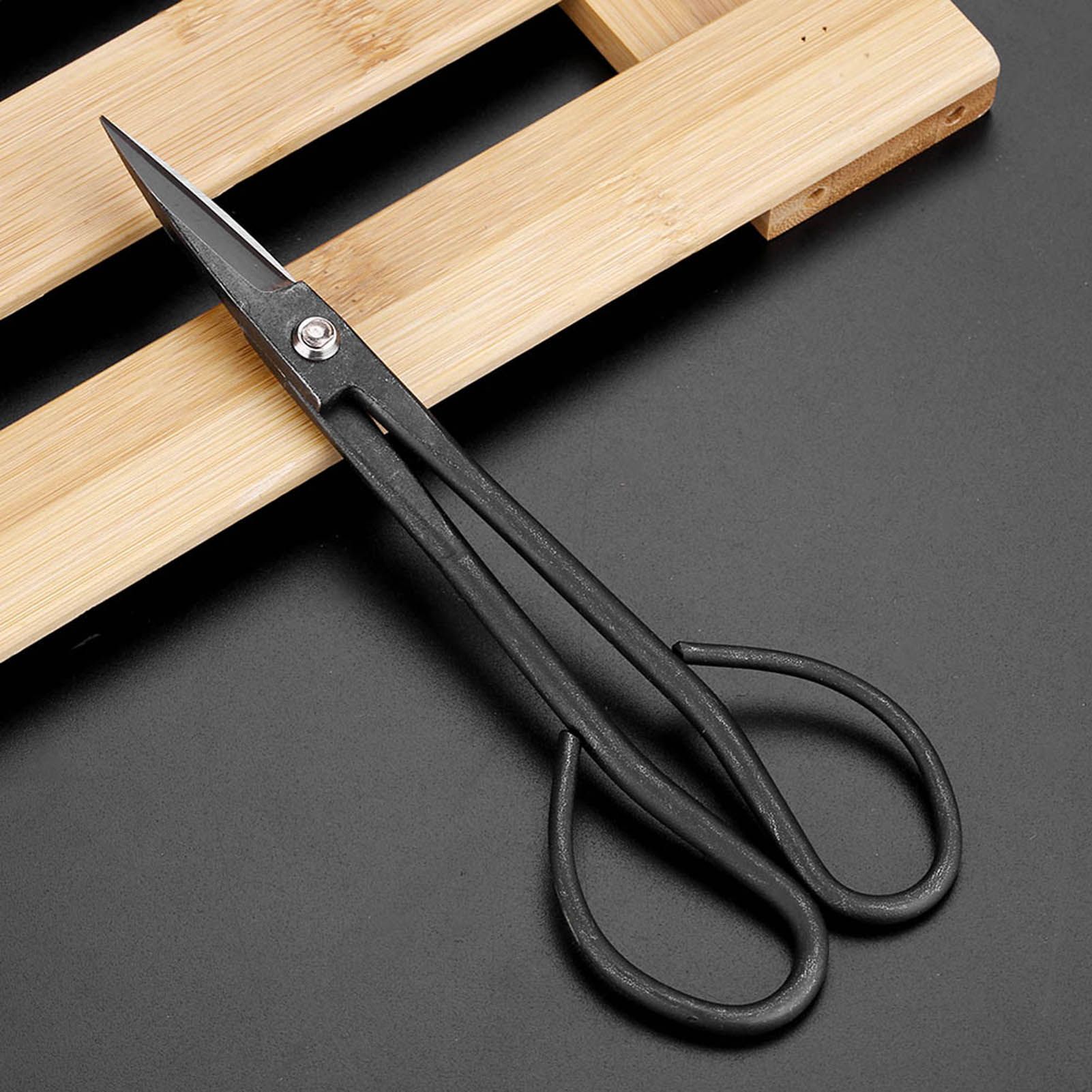 190mm Stainless Steel Garden Bonsai Scissors Shear Root Branch Trimming view 11