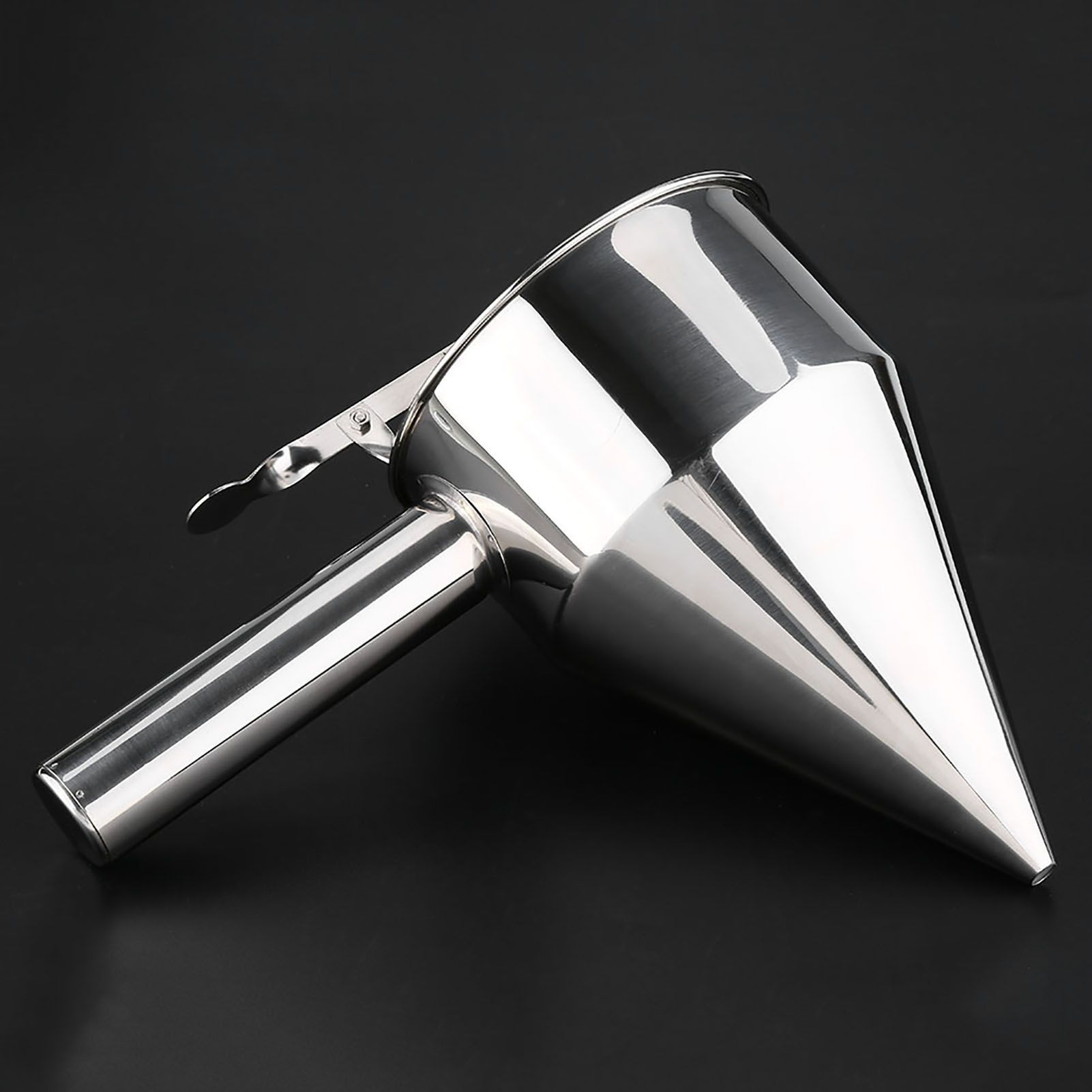 Stainless Steel Baking Funnel Cake Desserts Cooking Tools with Rack for Home view 11