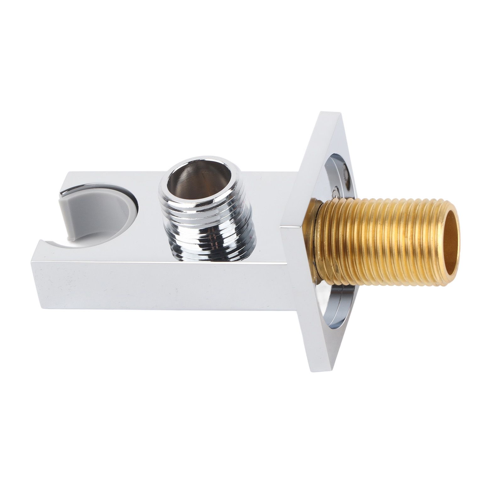 F‑Y290 Shower Outlet Elbow Holder For Hose Brass Head Bracket Wall Connector view 3