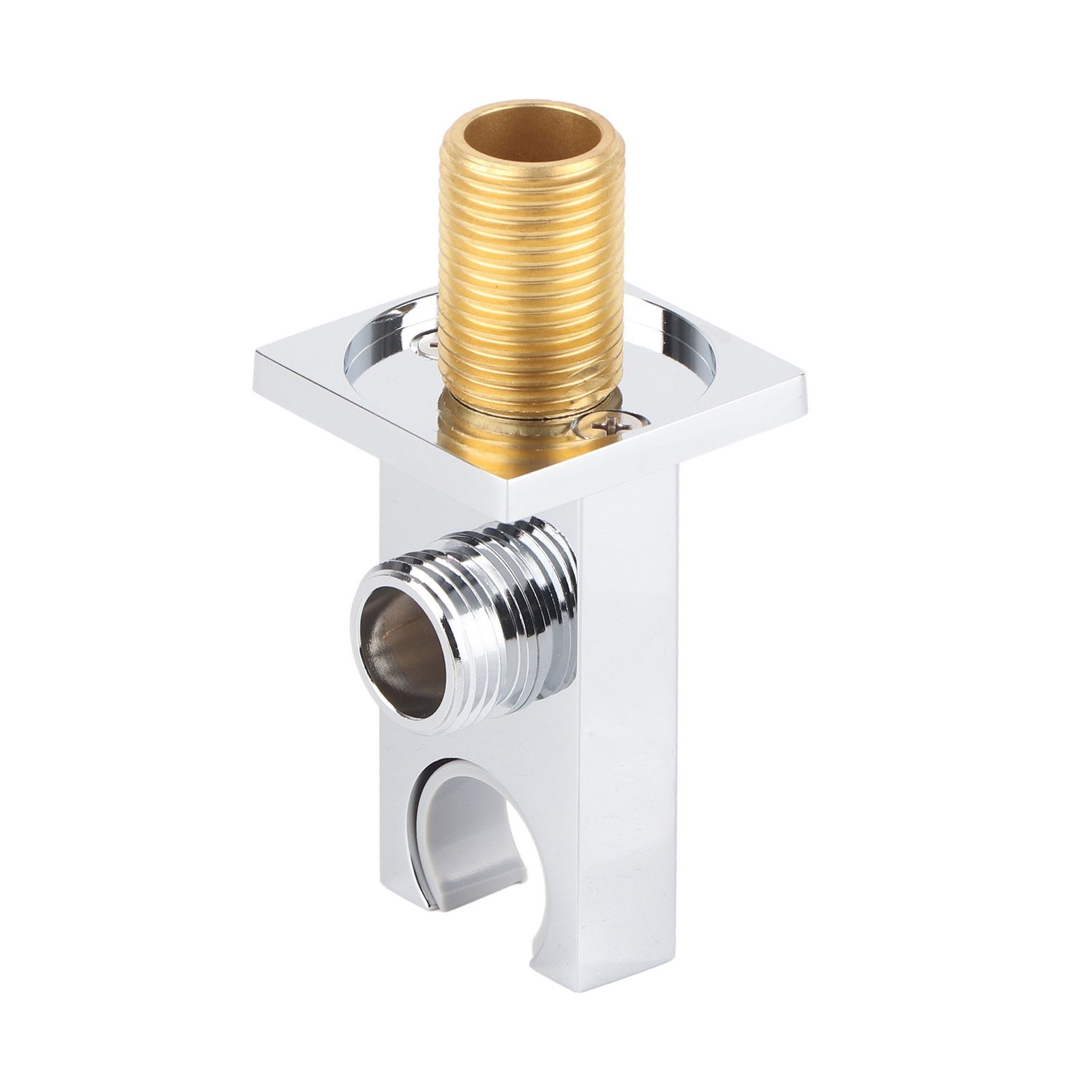 F‑Y290 Shower Outlet Elbow Holder For Hose Brass Head Bracket Wall Connector view 7