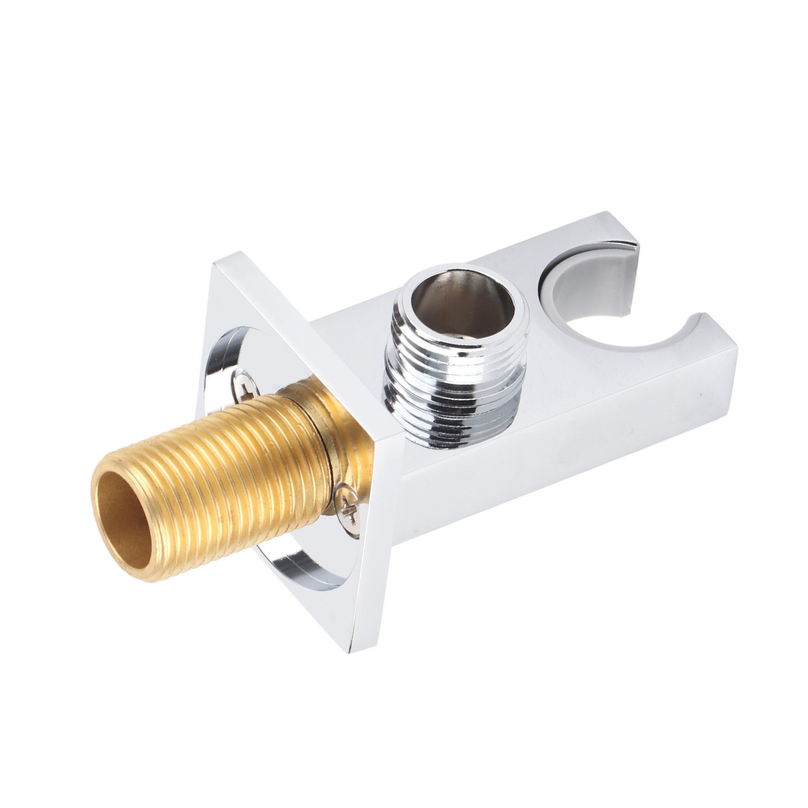 F‑Y290 Shower Outlet Elbow Holder For Hose Brass Head Bracket Wall Connector view 12
