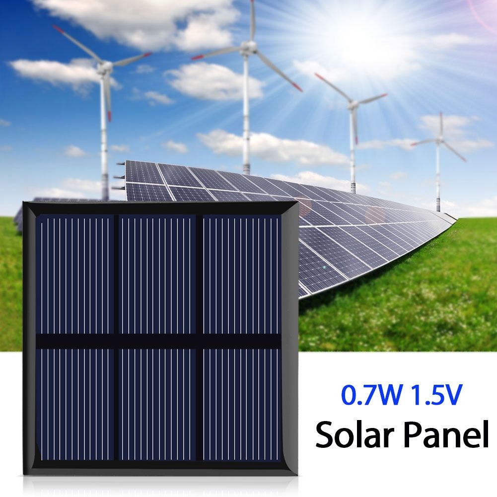 0.7W 1.5V Mini Portable Solar Panel DIY Power Module Charger for 1.2V Battery view 2