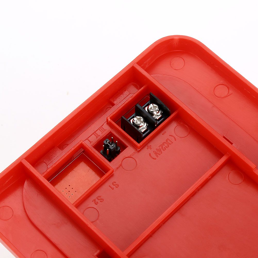 Sound & Light Fire Alarm Warning Strobe Horn Alert Safety System Sensor for view 11
