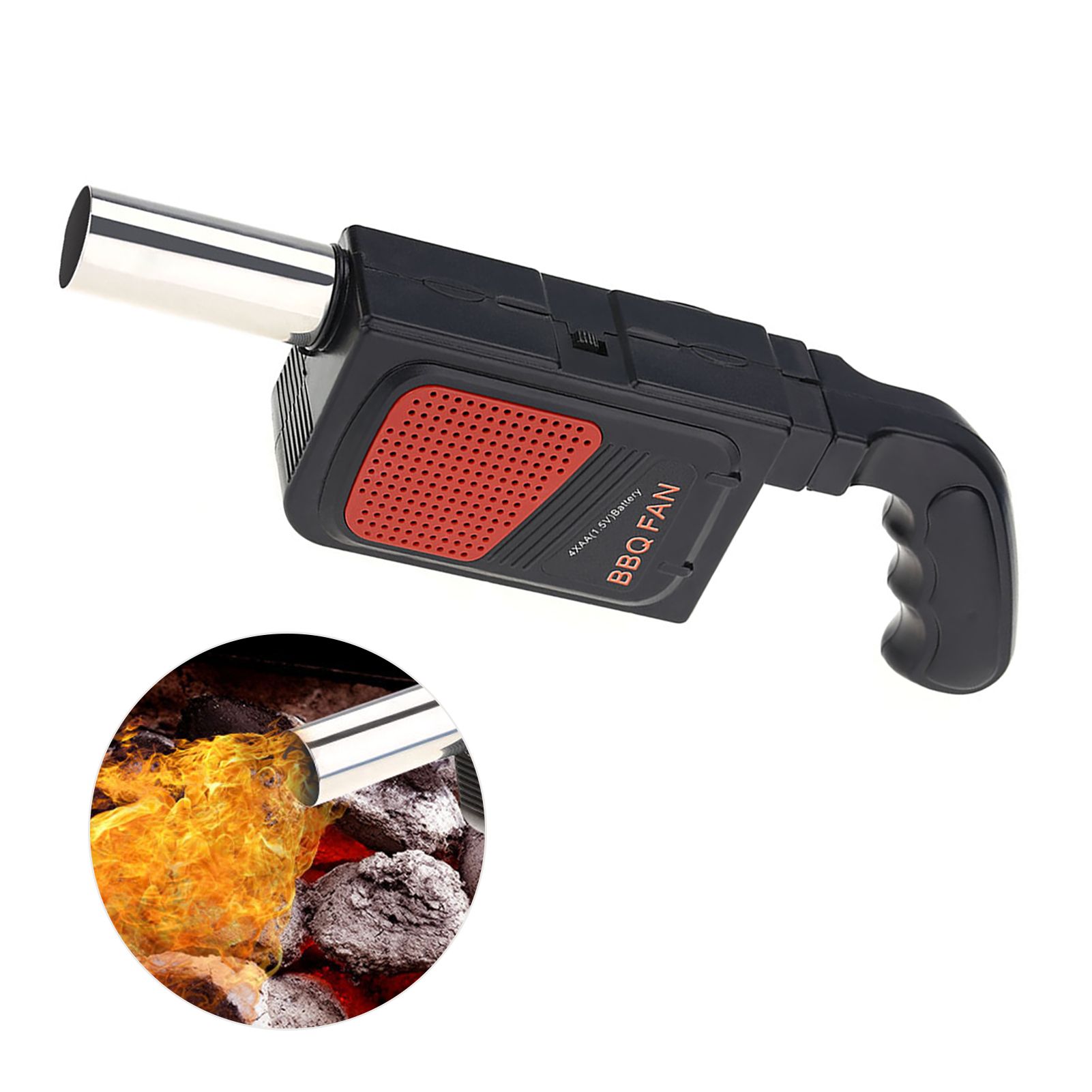 Portable Handheld Electric BBQ Fan Air Blower for Outdoor Camping Picnic view 10