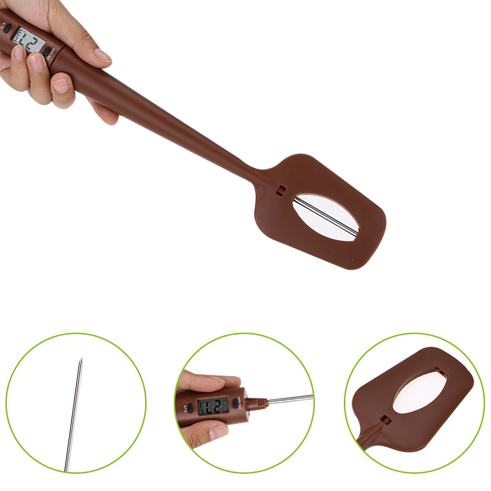 Portable Household Kitchen Digital Cooking Food Thermometer For Chocolate view 3