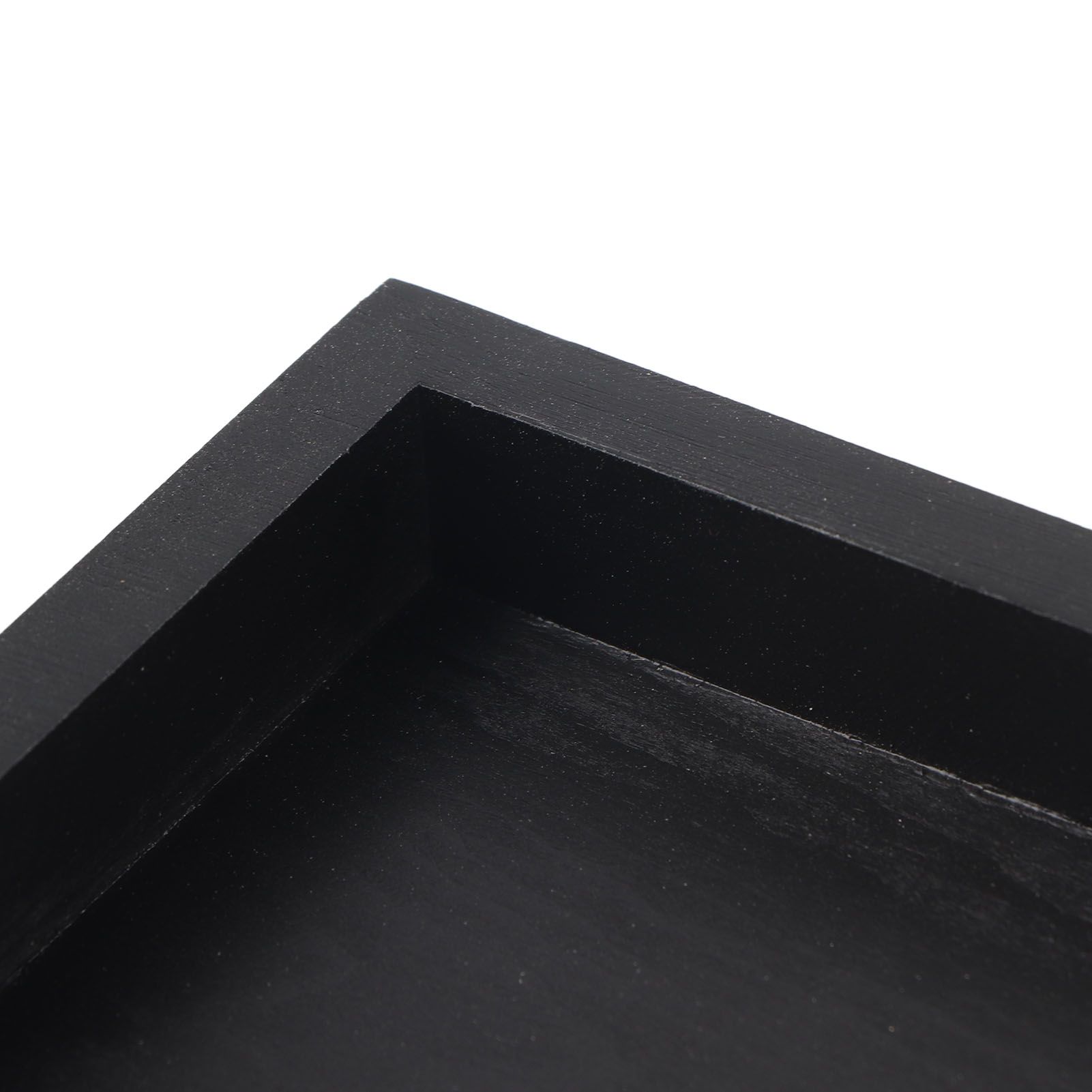 Rectangle Shape Solid Wood Tea Coffee Snack Food Serving Tray Plate Restaurant view 13