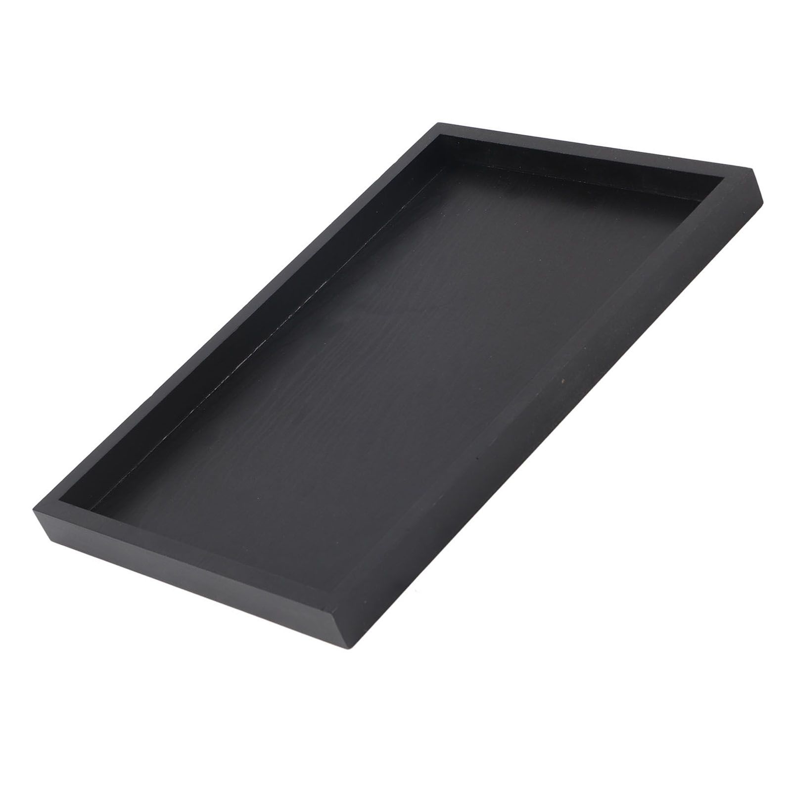 Rectangle Shape Solid Wood Tea Coffee Snack Food Serving Tray Plate Restaurant view 14
