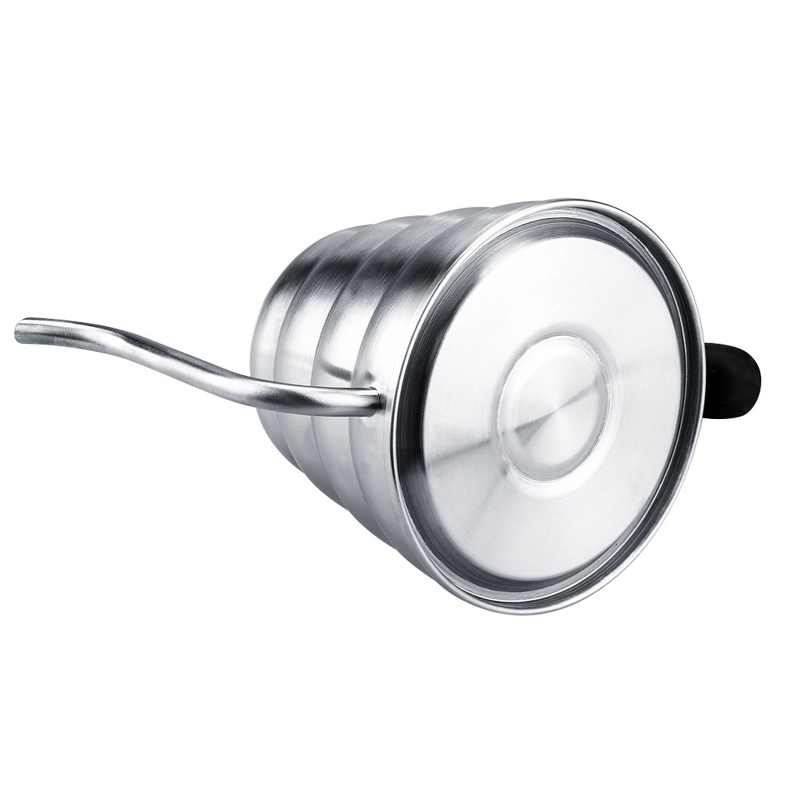 304 Stainless Steel Pour Over Coffee Gooseneck Kettle Teapot with Thermometer view 7
