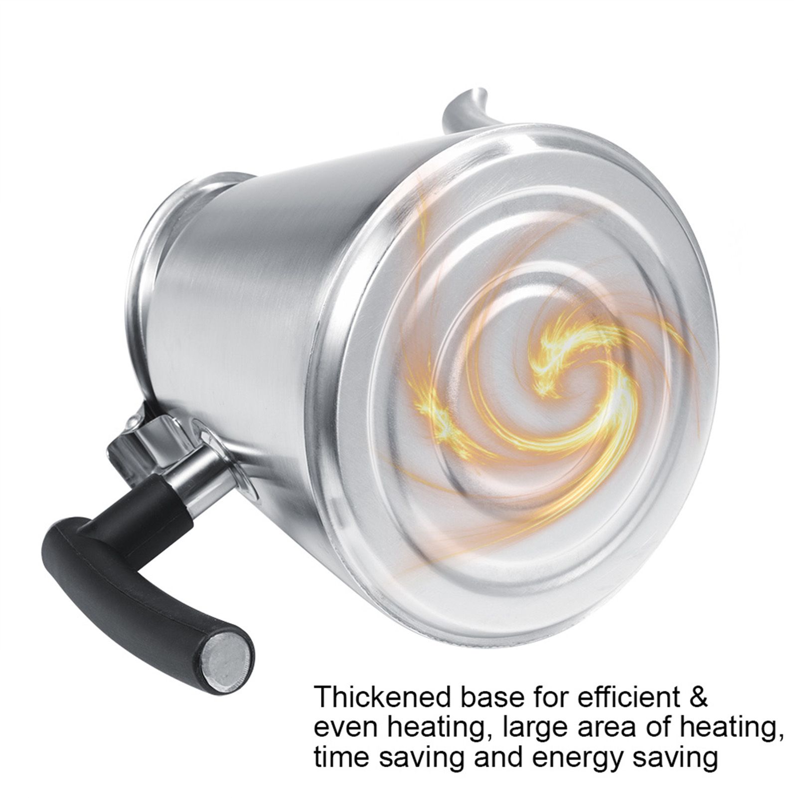 1.2L Stainless Steel Stove top Teapot Tea Coffee Pot Kettle Heat Resistant view 3
