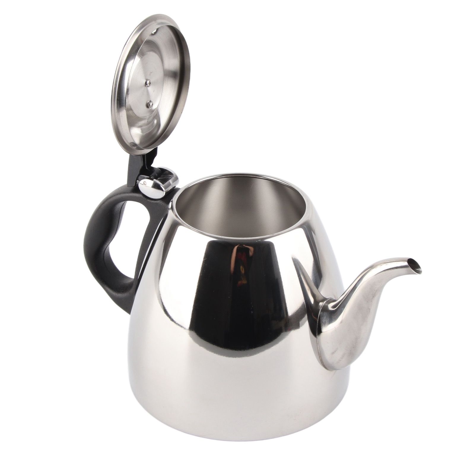 1.2l 1.5L Stainless Steel Stove Top Teapot Tea Coffee Pot Kettle Heat view 7