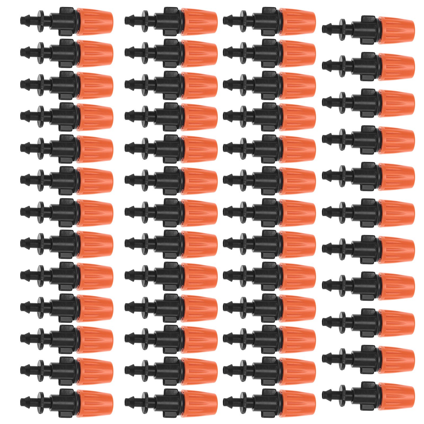 50pcs/set Adjustable Garden Drip Irrigation Misting Nozzles Micro Flowing view 2