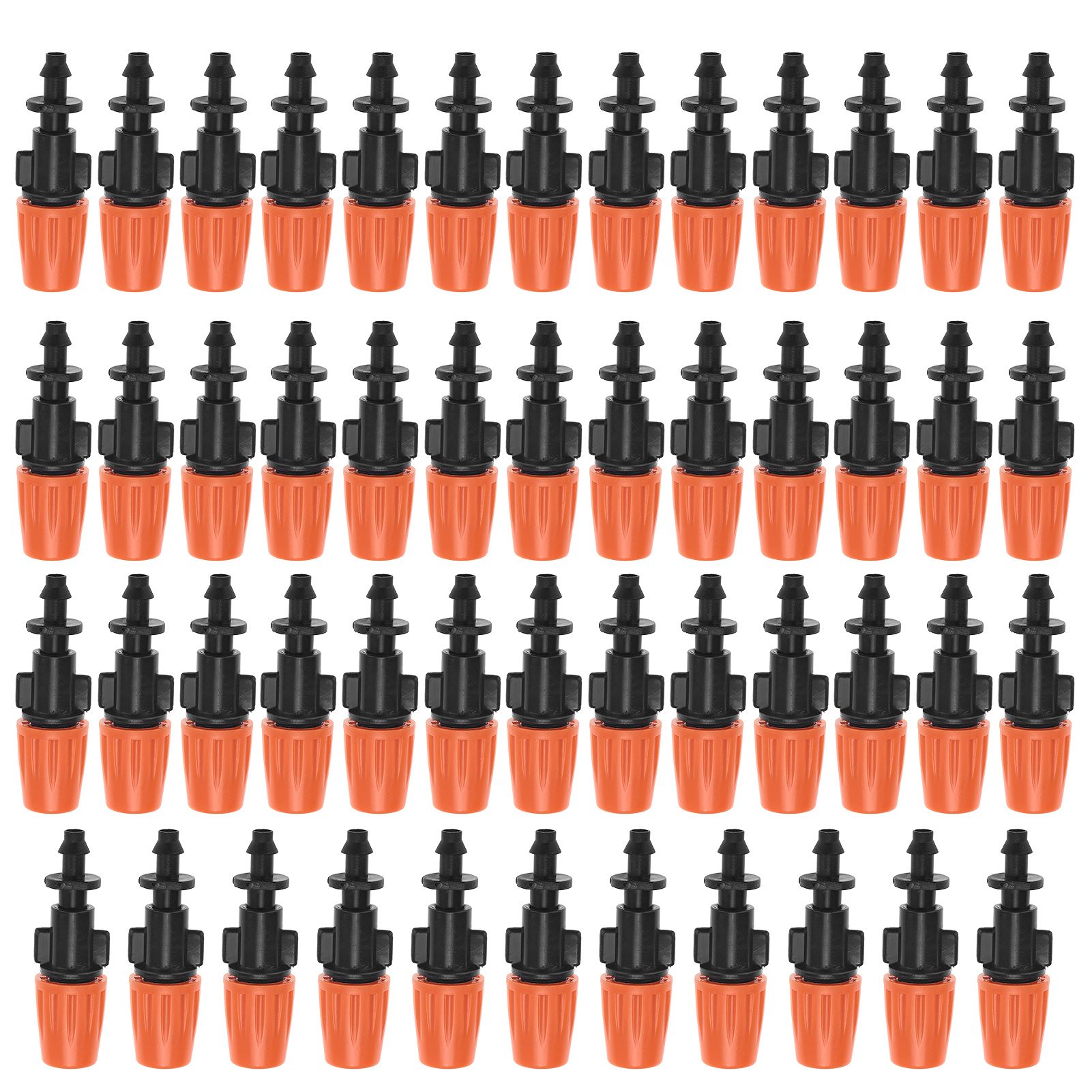 50pcs/set Adjustable Garden Drip Irrigation Misting Nozzles Micro Flowing view 3